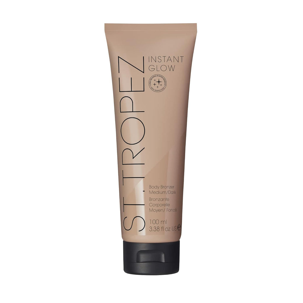 St. Tropez Instant Glow Bronzer - Smudge-Proof, Vegan Makeup for Face & Body | Natural Finish