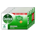 Dettol Original Germ Protection Bathing Soap bar, 150gm (Pack of 5)