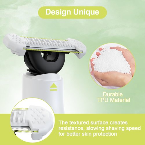 Skiennix Skin Protect Replacement Guards - 3 Pack for Philips Norelco O-Blade Groomer | Extra Skin Protection