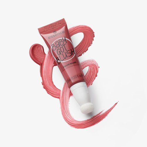 Essence | Baby Got Blush Liquid Blush - Lightweight, Buildable Radiance with Sponge Applicator | Vegan & Cruelty-Free (20 | Blushin Berry)