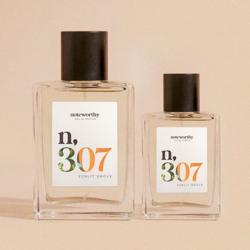 Noteworthy N,307 Sunlit Grove Eau De Parfum - Mandarin, Basil & Sandalwood | Long-Lasting Unisex Fragrance (100ml)
