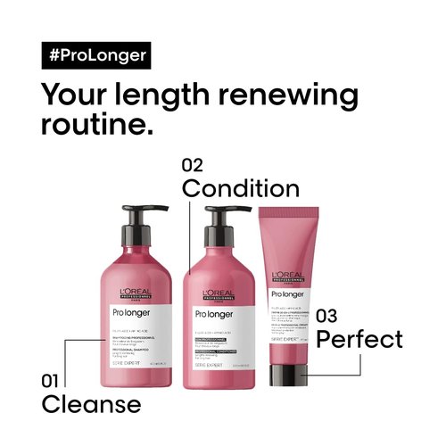 L'Oréal Professionnel Pro Longer Thickening Conditioner - Reduces Breakage & Adds Volume for Fine Hair