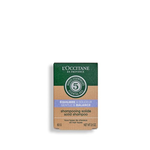 L'OCCITANE Gentle Balance Solid Shampoo - Nourishing Formula | 2.10 Fl Oz