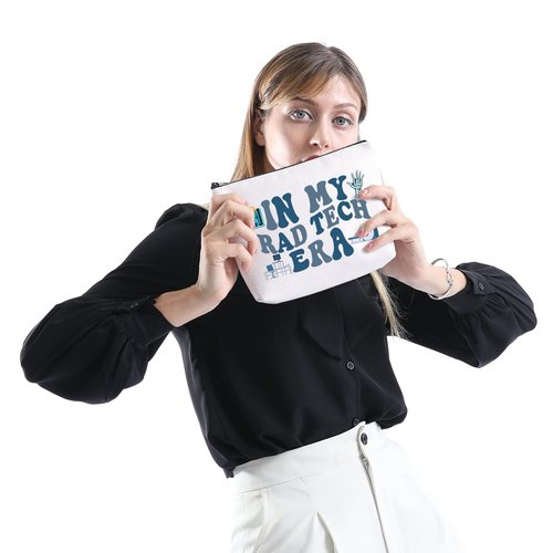 Rad Tech Makeup Bag Rad Tech Gift Xray Tech Gift Radiology Tech Week Gifts Radiologic Technologist Cosmetic Bag In My Rad Tech Era
