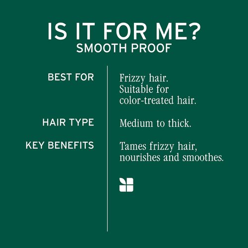 Biolage Smooth Proof Leave-In Cream - Frizz Control & Manageability | Vegan, Paraben-Free, Infused with Camellia Oil