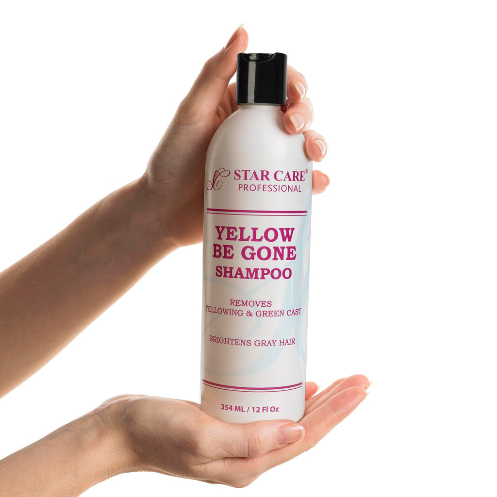 Yellow Be Gone Shampoo - Clarifying Brassiness Neutralizer for Bleached & Blonde Hair | 12oz