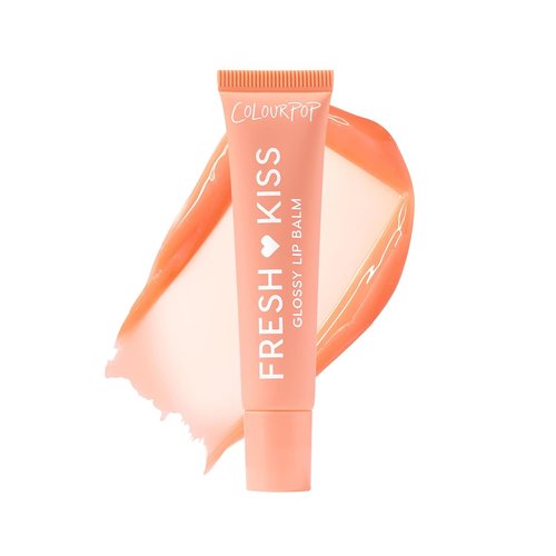 ColourPop Fresh Kiss Glossy Lip Balm - Hydrating Formula with Peptides & Shea Butter - Mango Sorbet (0.49 oz)