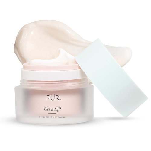 PÜR MINERALS Firming Facial Cream - Triple-Action Lightweight Moisturizer for Face & Neck | Tightens Skin, Reduces Fine Lines & Wrinkles