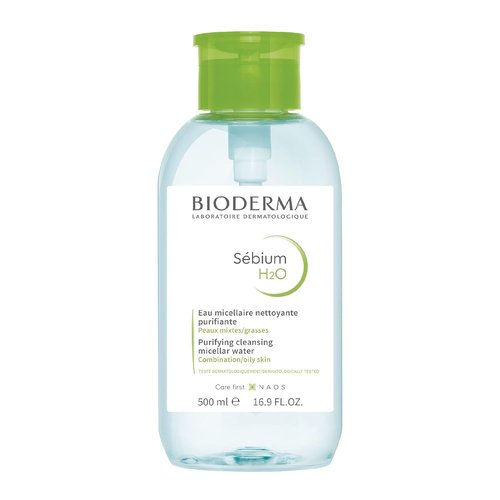 Bioderma - Sébium H2O Micellar Water - Gentle Facial Cleanser & Makeup Remover for Oily Skin