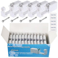 Juder Nose Piercing Gun Kit - 72Pcs Disposable Kit Including Self Noe Piercing Gun, Built-in Nose Studs & Clean Tools for Cartilage, Tragus & Helix Piercing