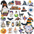 Halloween Fridge Magnets Set - 25 Waterproof Gnome Witch Ghost Car Decorations