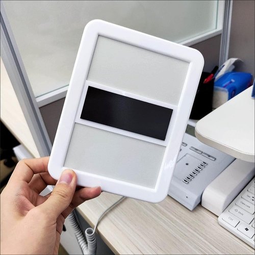 mpowtech 10 Pack White Magnetic Locker Mirror,5" x 7" Iocker Mirror Magnetic - Small Mirrors for School Locker, Bathroom, Workshop Toolbox, Office Cabinet,Easy Install