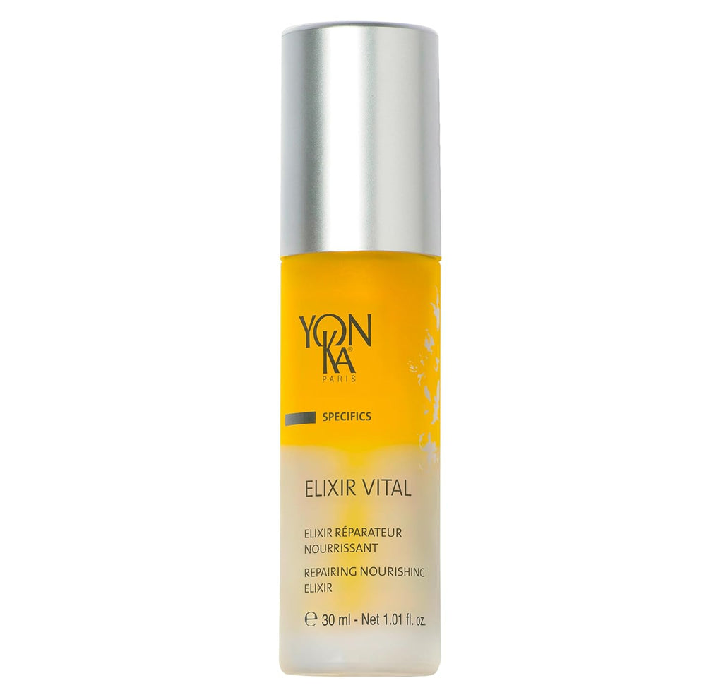 Yon-Ka Elixir Vital Concentrate - Revitalizing Anti-Aging Serum for Moisturized, Remineralized Skin | Paraben-Free | 1.01 fl oz