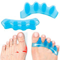 sundpik Toe Separators for Women and Men, Gel Toe Spacers for Pedicure and Foot Alignment, Comfortable Foot Care for Bunions and Overlapping Toes