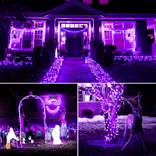 Twinkle Star LED String Curtain Light - Purple, 300 LEDs, 6.6ft x 9.8ft, 8 Modes