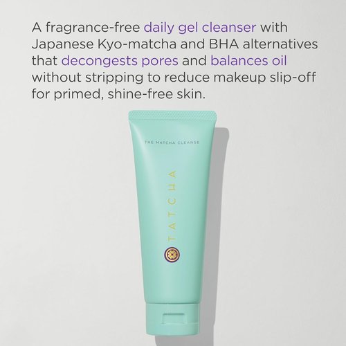 Tatcha The Pure Pores Set - Matcha Cleanse, Water Cream & Silk Sunscreen for Luminous Skin | $176 Value