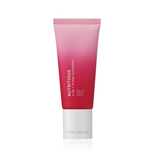 Estée Lauder Estée Lauder Nutritious 2-in-1 Foaming Face Wash Cleanser & Mask | Pore Minimizer, Travel Size, 2 Ounce