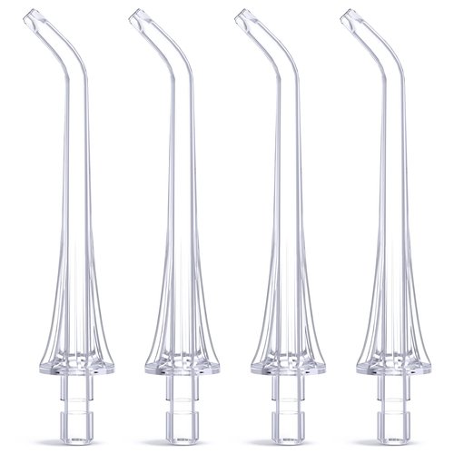 Bitvae C5/C6 Water Flosser Replacement Tips for Teeth Cleaning, Standard Water Dental Flosser Jet Tips, 4 Pieces