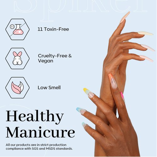 modelones Nail Polish Remover, Acetone Nail Polish Remover and Red Yellow Orange Sky Blue Gel Manicure for Travel Nail Art for Salon DlY at Home