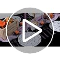 Halloween Plastic Silverware Set - Black & Purple Flatware for Parties, 180PCS