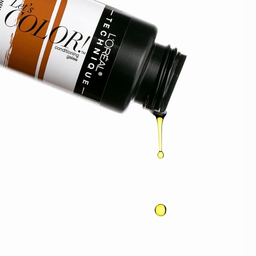 L'Oréal Technique Let's Color! Permanent Hair Color - Multi-Dimensional Conditioning Gel, Smooth Application