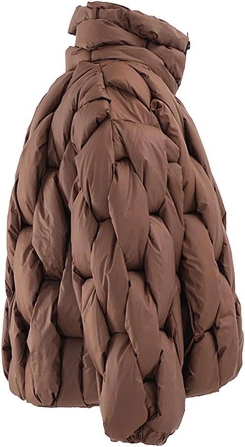 Skiennix Women's Thick Cotton Padded Coat - Warm Long Sleeve Parka for Fall & Winter