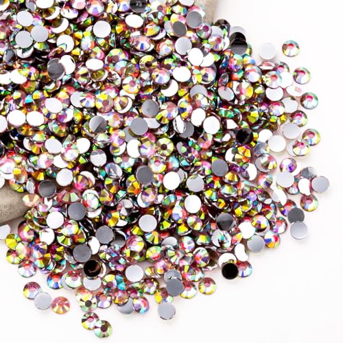 B59 Lt Pink AB Rhinestones Bulk 4mm 5000pcs Flat Back Resin Gems for Crafts Nails Makeup