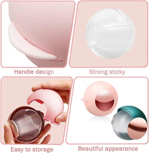 MUEDRT Reusable Gel Lint Roller - Portable Pet Hair Remover for Clothes | Washable & Travel-Friendly