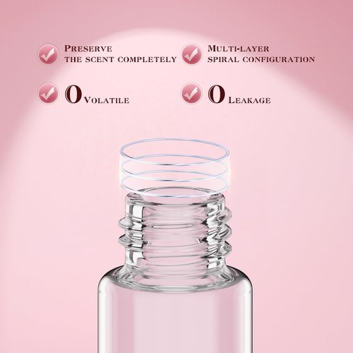kuangre 10ml Atomizer Perfume Spray Bottle, Empty Cologne Dispenser, Portable Sprayer Travel Essentials for Many Scenes Gifts.