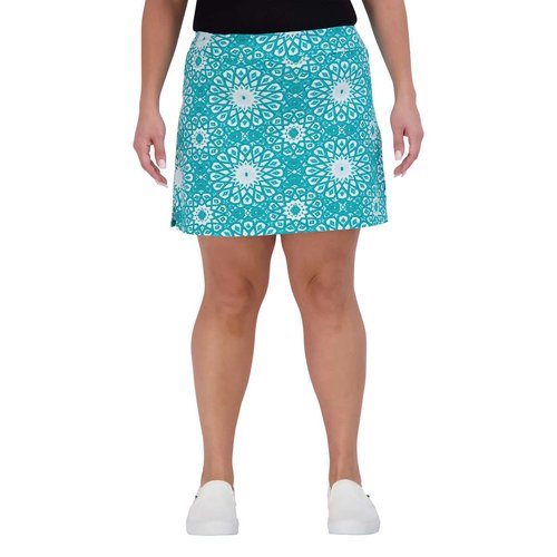 Colorado Tranquility Clothing Women Skort (Large, Kaleidoscope Teal)