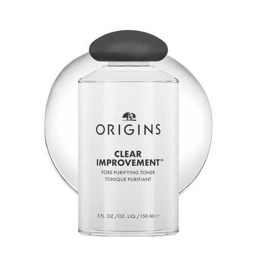 Origins Clear Improvement Pore Purifying Toner - Reduces Shine & Controls Oily Skin | Salicylic Acid, 5 Fl Oz