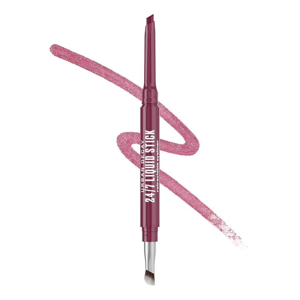 Urban Decay 24/7 Liquid Stick Waterproof Eyeliner - Smudge-Proof & Long-Lasting, Dual-Ended with Brush - 0.012 oz