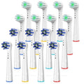Replacement Toothbrush Heads for Oral B Braun, 16 Pack Electric Toothbrush Heads, Precision Clean Brush Heads Refill Compatible with Oral-B 7000/Pro 1000/9600/5000/3000/8000 (16pack)