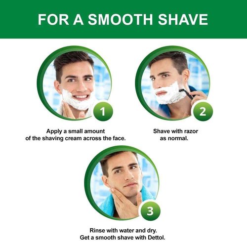Dettol Everyday Protection fresh Lather Shaving Cream 78g