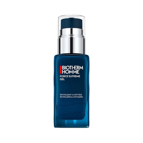 Biotherm Force Supreme Gel - Revitalizing Anti-Aging Gel Cream for Men | Pro-Xylane & Blue Algae