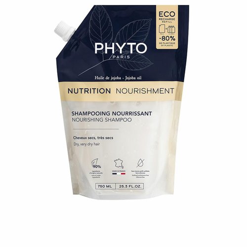 PHYTO NOURISHMENT Nourishing Shampoo - Sulfate-Free Jojoba Oil Formula for Dry, Hydrated Hair