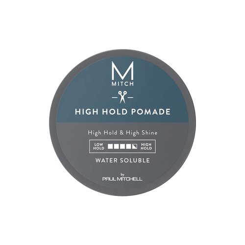 MITCH by Paul Mitchell High Hold Pomade - Maximum Hold & Shine for All Hair Types, 3.4 oz