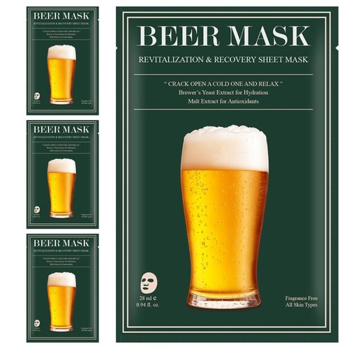 Valentine's Day Gift for Men, Husband, Boyfriend: Winter Skincare Sheet Mask, Wife, Fiance, Bachelor Party, Groomsmen, Winter Skincare