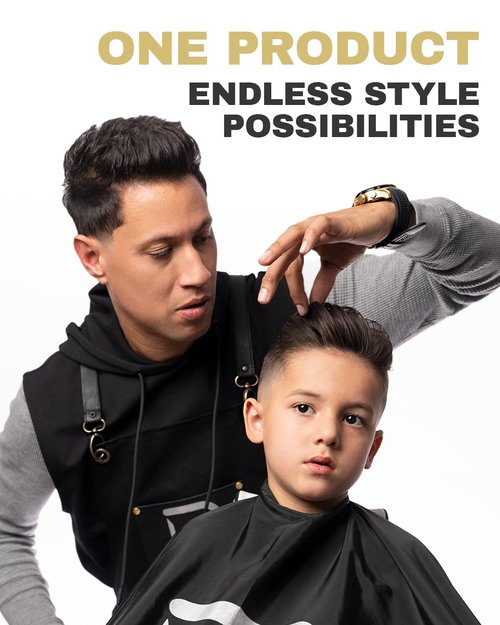 L3 Level 3 Pomade - Improves Hair Strength and Volume, Long-Lasting Hold
