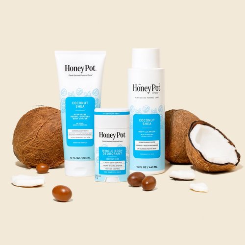 The Honey Pot Company - Coconut Shea Hydrating Herbal-Infused Body Lotion