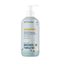 ATTITUDE Baby 2-in-1 Shampoo & Body Wash - EWG Verified, Unscented, Vegan & Cruelty-Free | 16 Fl Oz