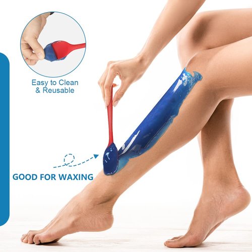 Bestidy Hard Wax Beads for Hair Removal - 1000g Waxing Beans for All Body and Bikini Areas (Blue)