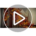 Fall Leaf Garland with Lights - 13.2ft Autumn Decor for Indoor & Outdoor