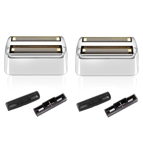 Shaver Replacement Foil and Cutters compatible with BaBylissPRO FXFS2 Electric Razors, Shaver Replacement Head compatible with BaBylissPRO Double Foil Shaver