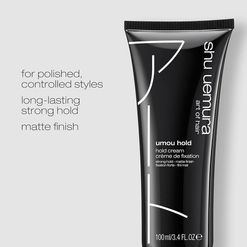 Shu Uemura Art of Hair Umou Hold Hair Cream - Long-Lasting Hold & Natural Shine | 3.4 Fl Oz