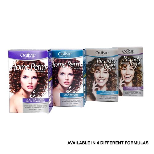 Ogilvie Salon Styles Professional Conditioning Perm Kit - Perfect for Color-Treated Hair - 1 Application