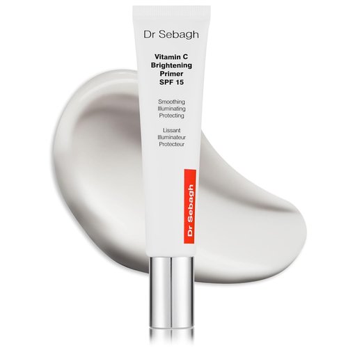 Dr Sebagh Vitamin C Brightening Primer - Illuminating SPF 15 Face Makeup (2.6 fl oz) for Radiant Finish