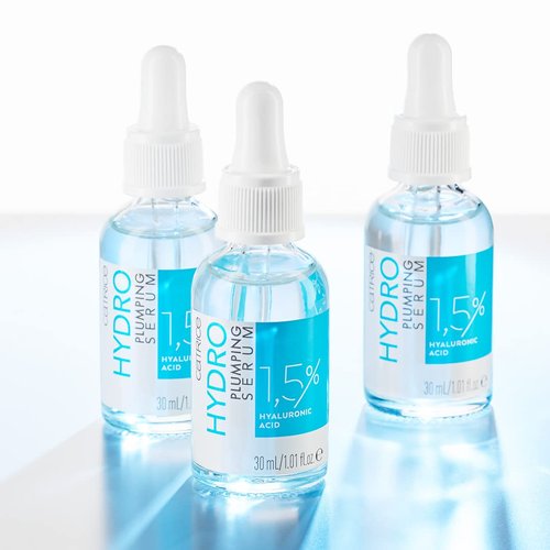 Catrice Hydro Plumping Serum - Intensive Care with 1.5% Hyaluronic Acid | Vegan & Paraben-Free (30 ml)