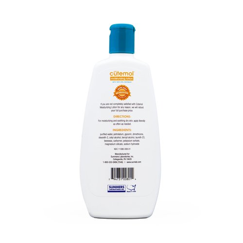 Cutemol Moisturizing Lotion - Daily Moisturizing Lotion - Fragrance-Free & Non-Greasy - Moisturize, Hydrate, Protect, & Relieve Dry Skin - 13.5oz