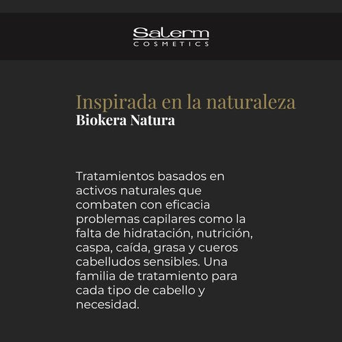 Salerm Biokera Natura Moisturising Shampoo, 36 Ounce / 1000 ml